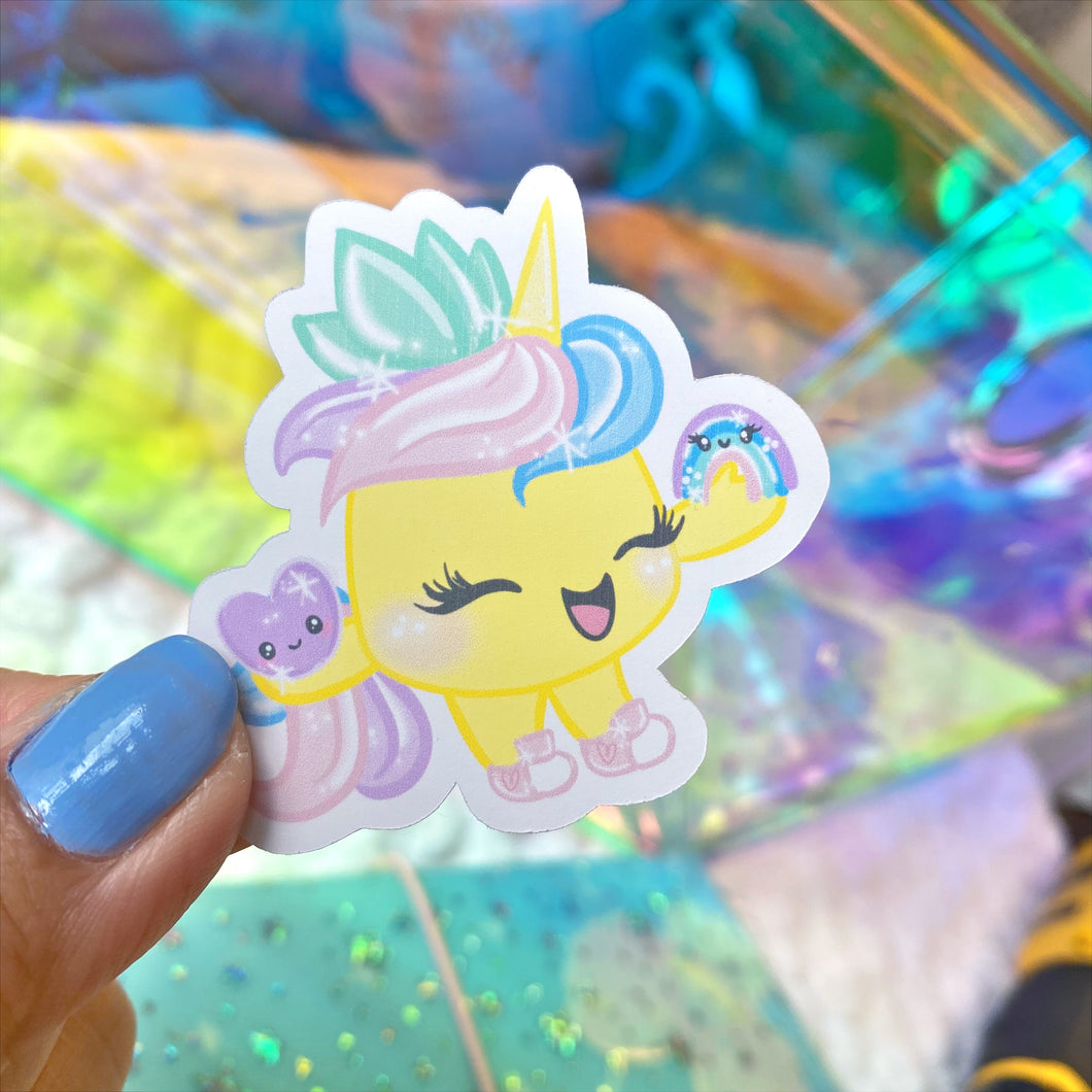 Rainbow Unicorn Pihaaloha Sticker