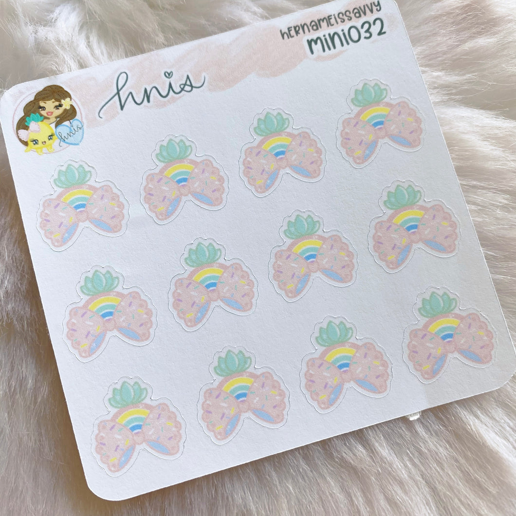 MINI032 - Pihaaloha Rainbow Sticker Sheet