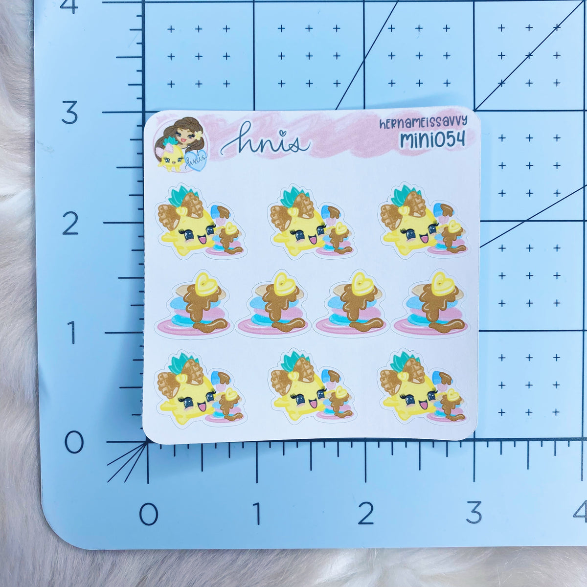 MINI054 - Piha Pancakes Sticker Sheet – hernameisSavvy